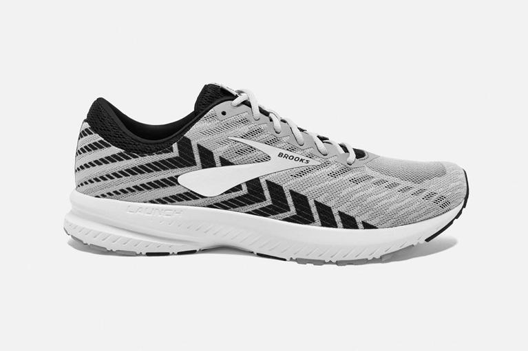 Brooks Launch 6 Men's Road Running Shoes - Grey (78309-IQKF)